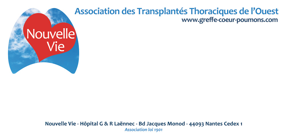 Carte de correspondance pour une association par Yorleen Design